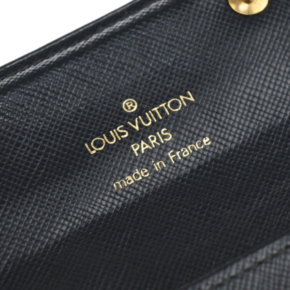 LOUIS VUITTON LV Multicle Key Case Monogram Mini Leather TST Blue M92430 07HB871