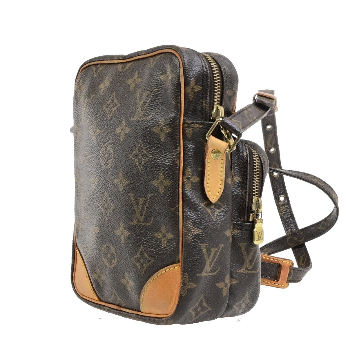 LOUIS VUITTON Amazon Crossbody Shoulder Bag Monogram Leather BN M45236 37KB522