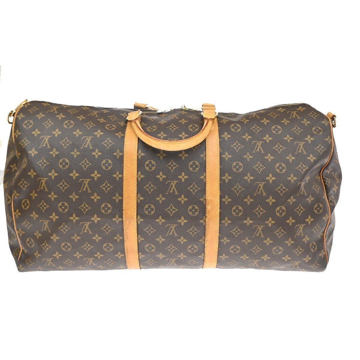 LOUIS VUITTON Keepall Bandouliere 60 2Way Hand Bag Monogram Brown M41412 15YJ221