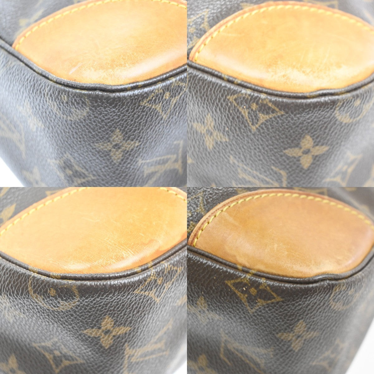 LOUIS VUITTON Boulogne 30 Shoulder Bag Monogram Leather Brown M51265 78MA364