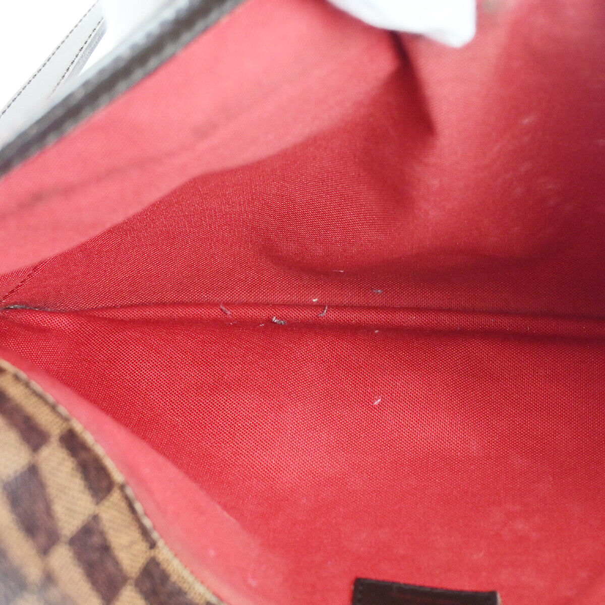 LOUIS VUITTON Bloomsbury PM Shoulder Bag Damier Leather Brown N42251 34YG545