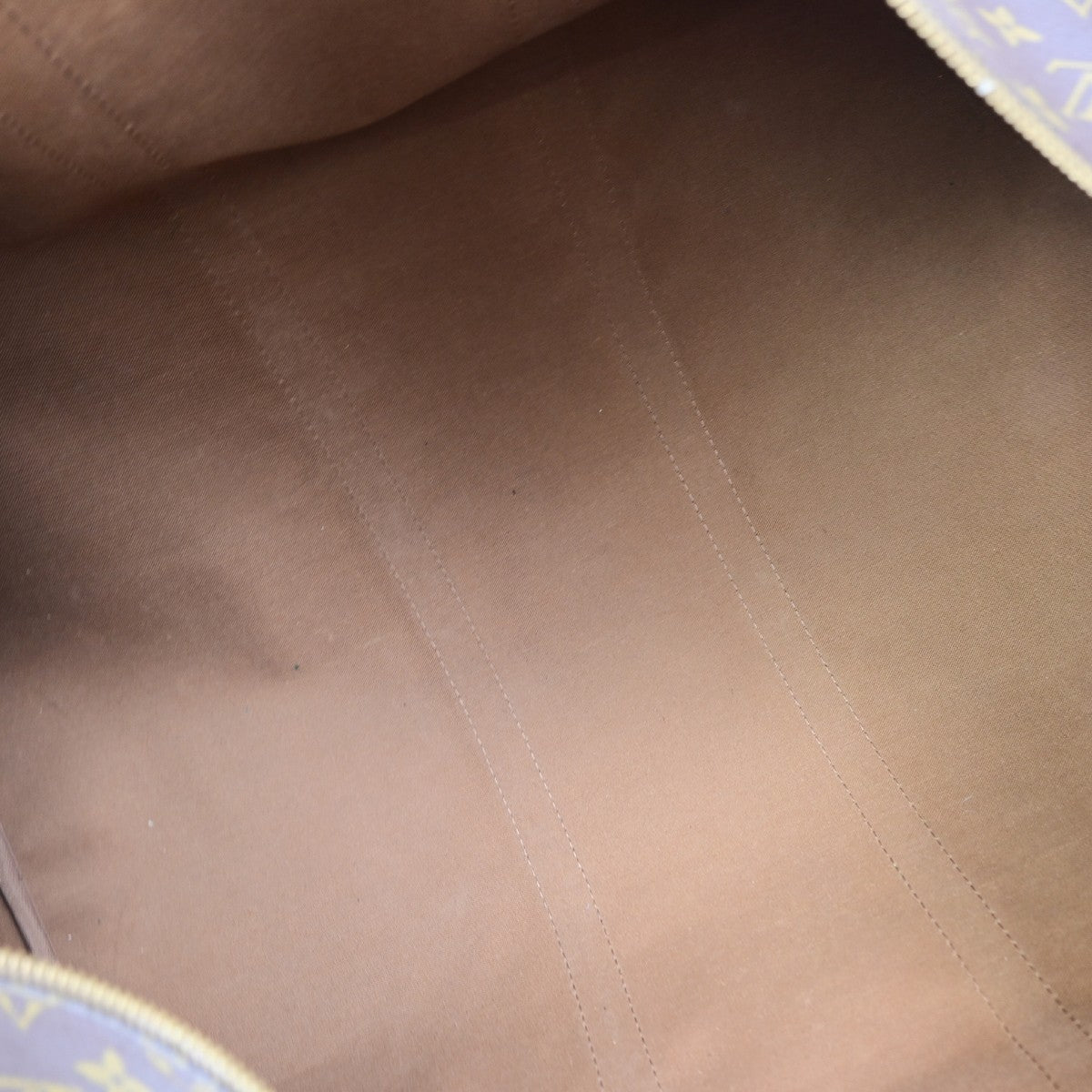 LOUIS VUITTON Keepall 55 Travel Hand Bag Monogram Leather Brown M41424 35YJ255