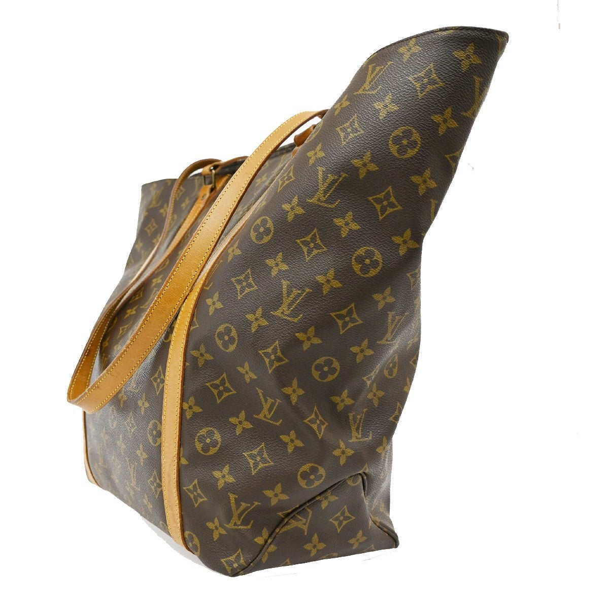 LOUIS VUITTON Sac Shopping GM Shoulder Tote Bag Monogram Leather M51110 32TA016