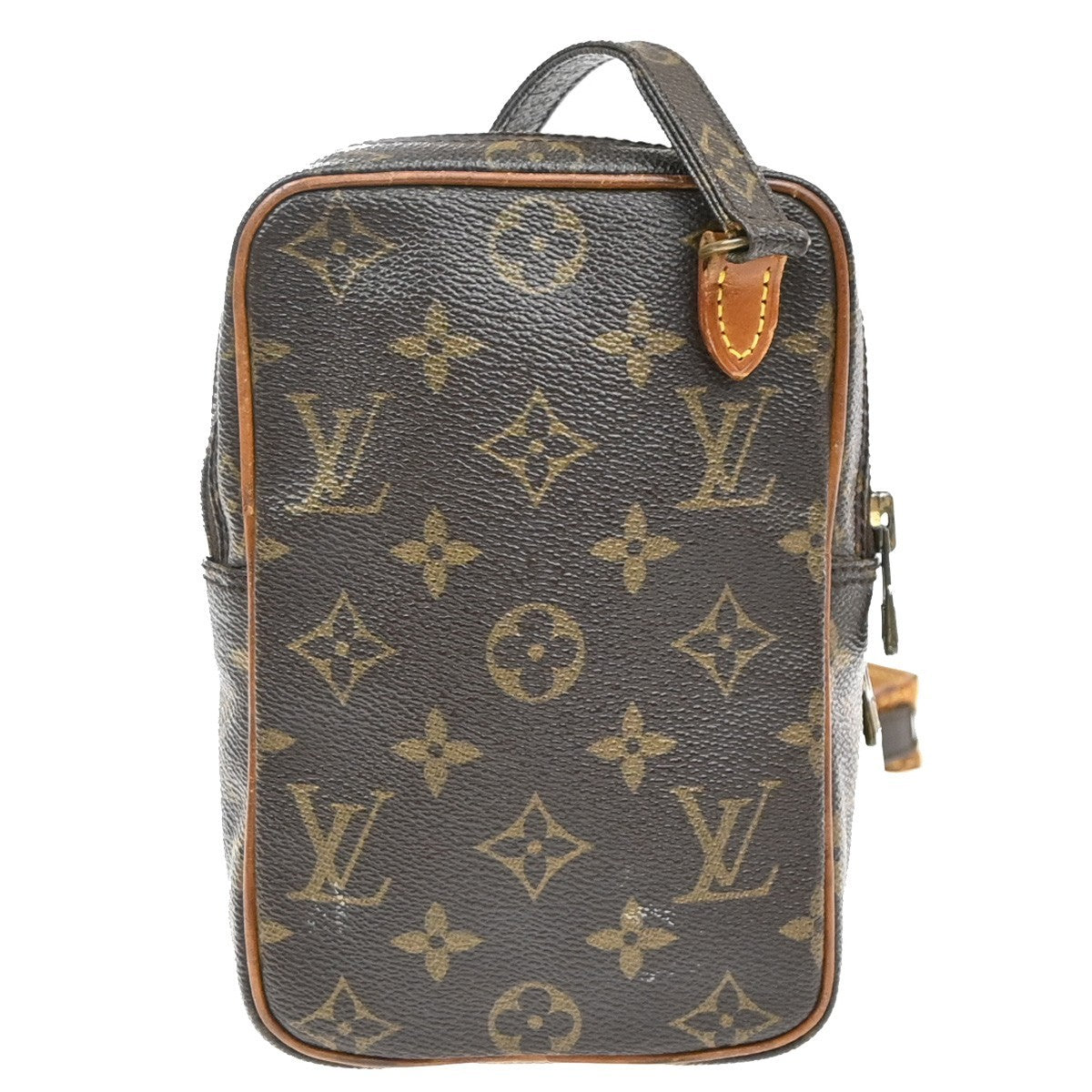LOUIS VUITTON Mini Amazon Shoulder Bag Monogram Leather Brown M45238 32KP610