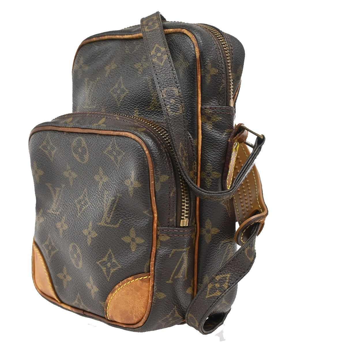 LOUIS VUITTON Amazon Crossbody Shoulder Bag Monogram Leather BN M45236 31KB675