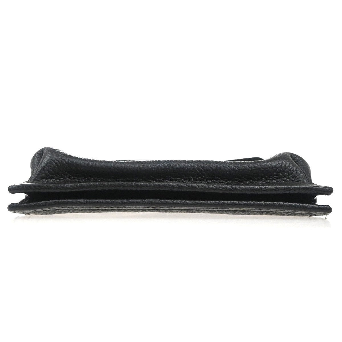 BALENCIAGA Logo Explorer Pouch Mini Shoulder Bag Leather Black SHW Italy 82RF930