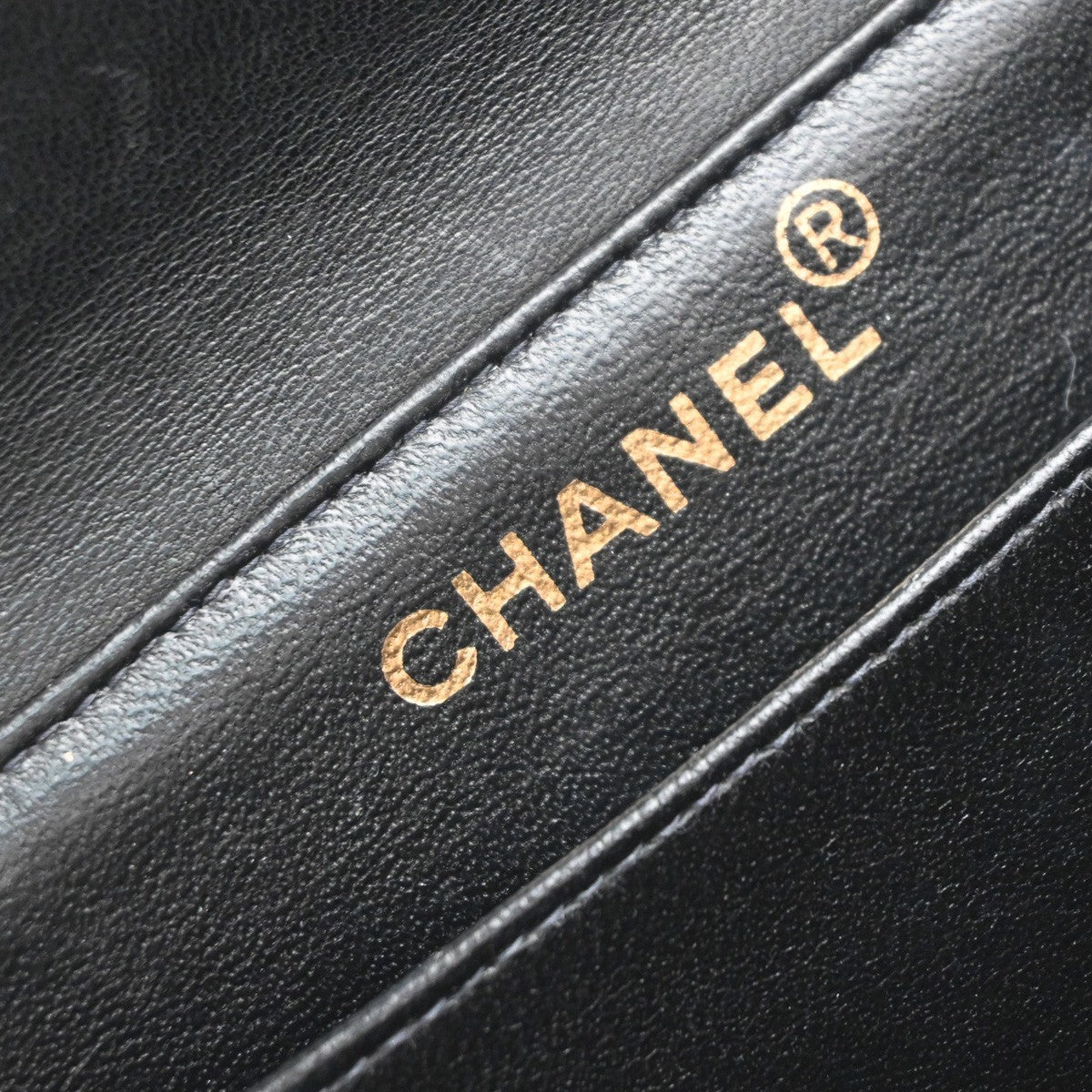 CHANEL Matelasse 25 Double Face Top Hand Hand Bag Leather Black Vintage 880RP115