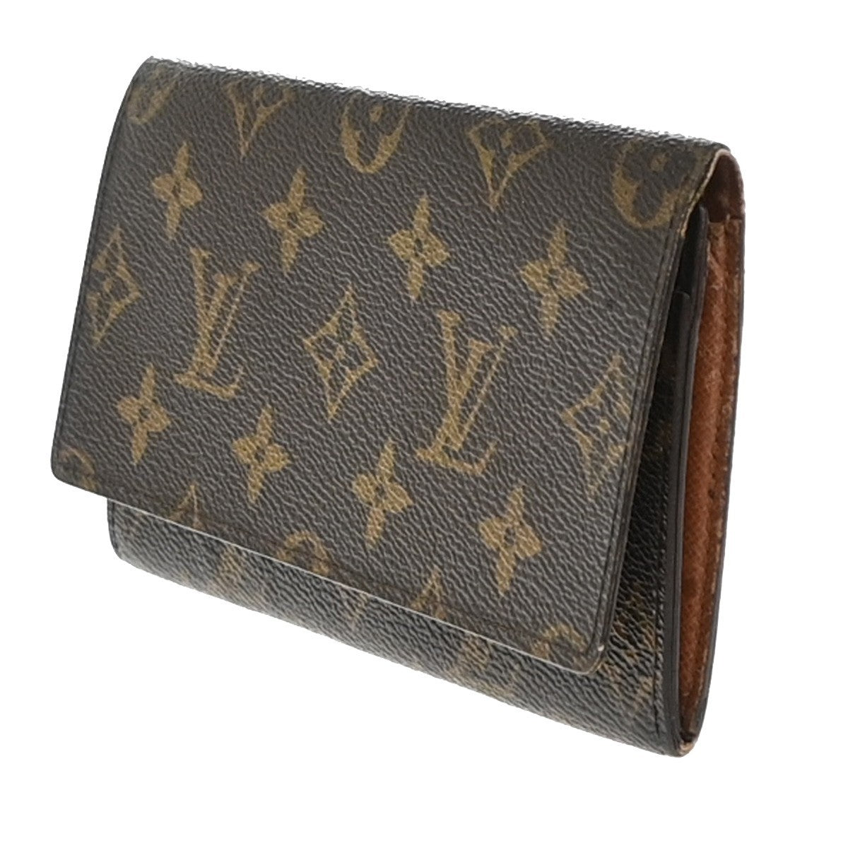 LOUIS VUITTON Yen 3 Cult Credit Long Wallet Monogram Leather M61818 05KC809