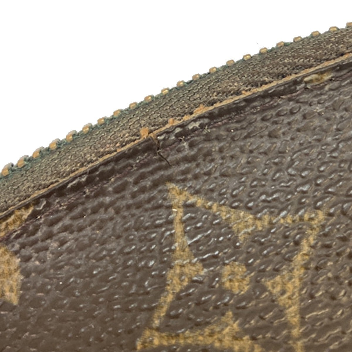 LOUIS VUITTON Pochette Cosmetic Pouch Bag Monogram Leather BN M47515 02EE140