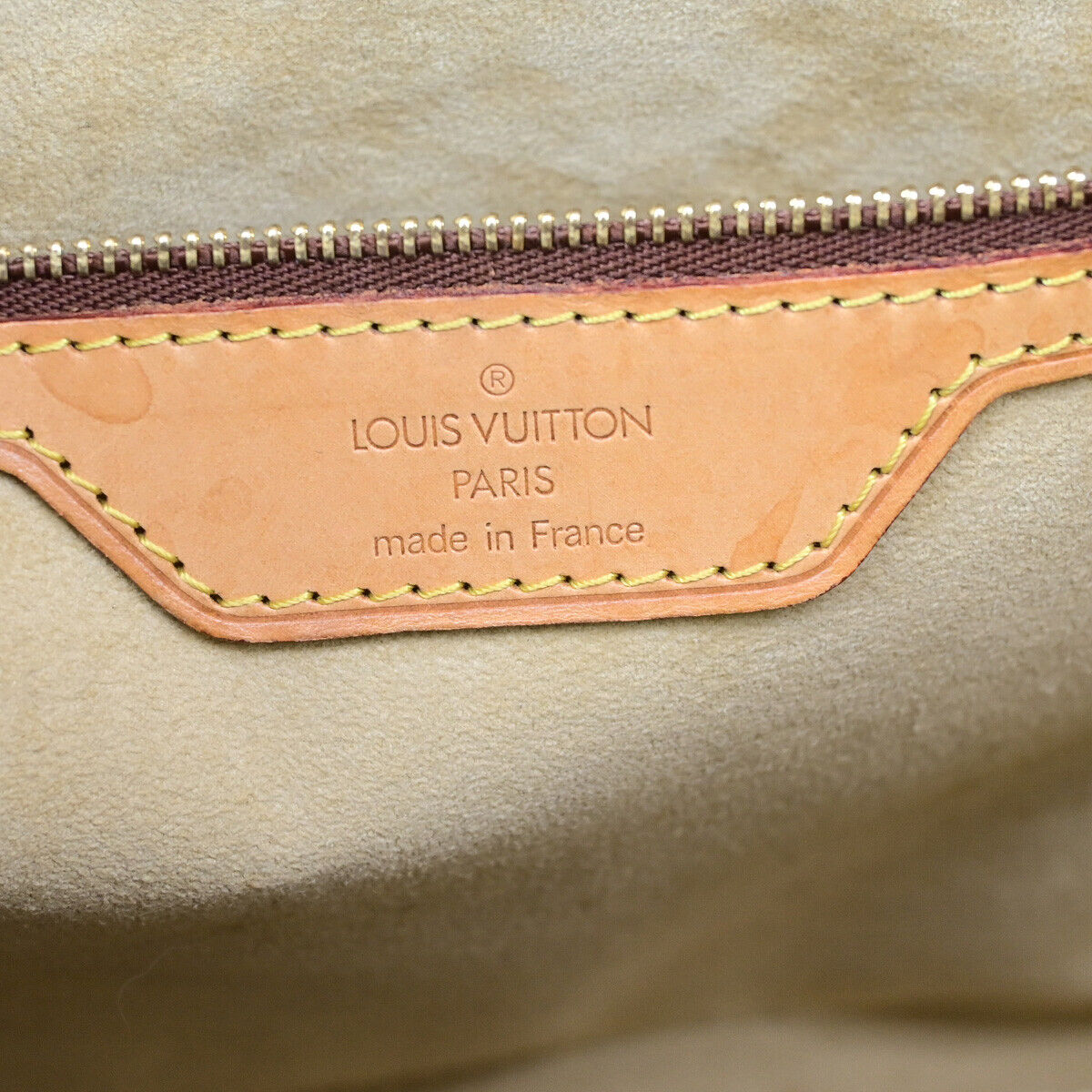 LOUIS VUITTON Babylone Shoulder Bag Monogram Leather Brown France M51102 83YG587
