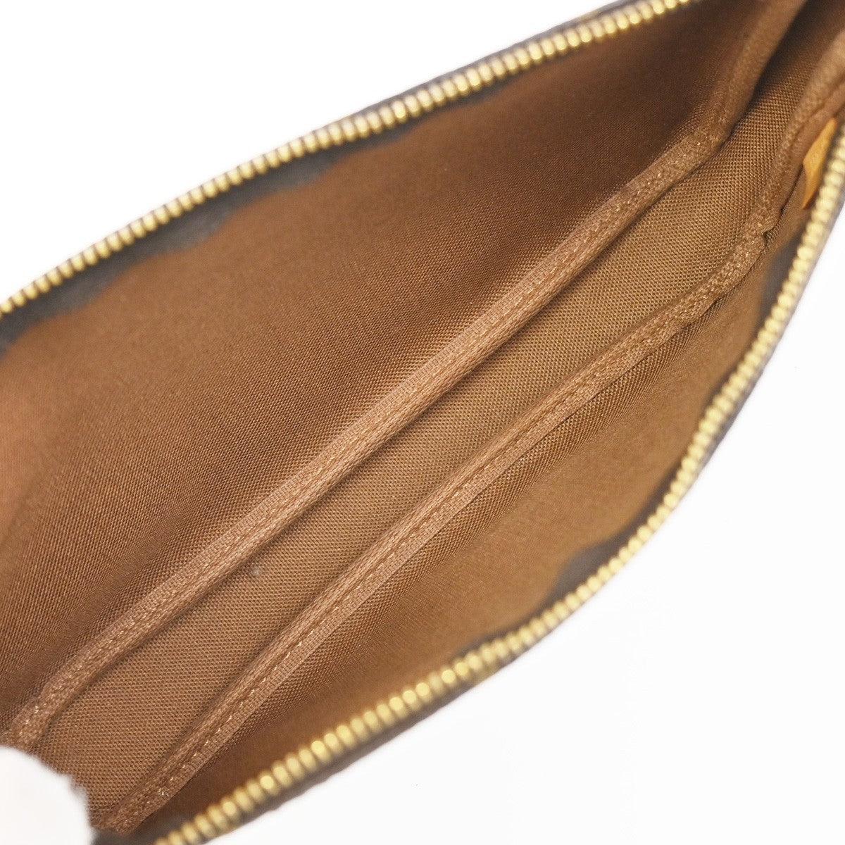 LOUIS VUITTON Pochette Accessoires Hand Bag Monogram Leather BN M51980 72PA024