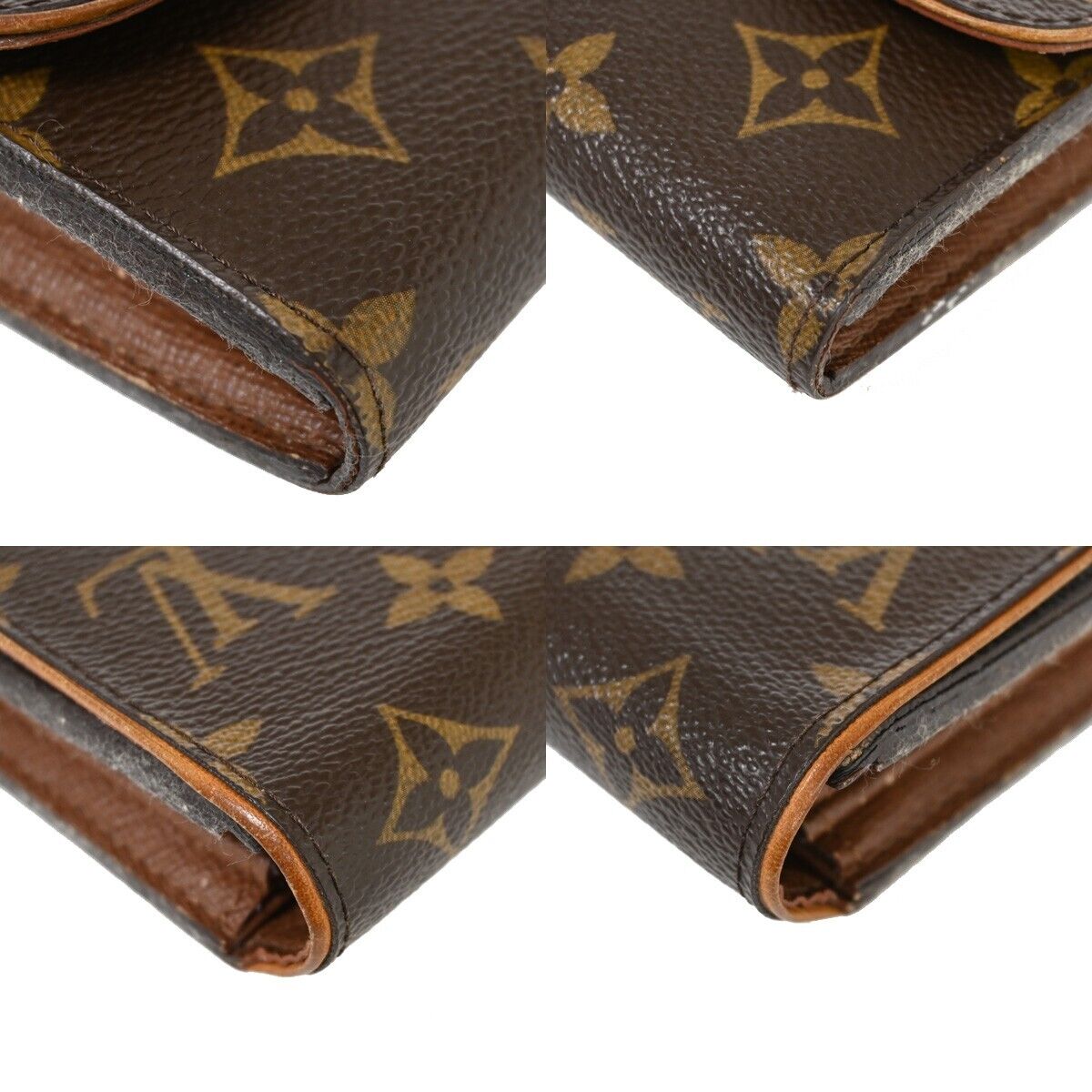 LOUIS VUITTON Portefeuille Boetie Bifold Wallet Monogram Leather M63220 33HB674