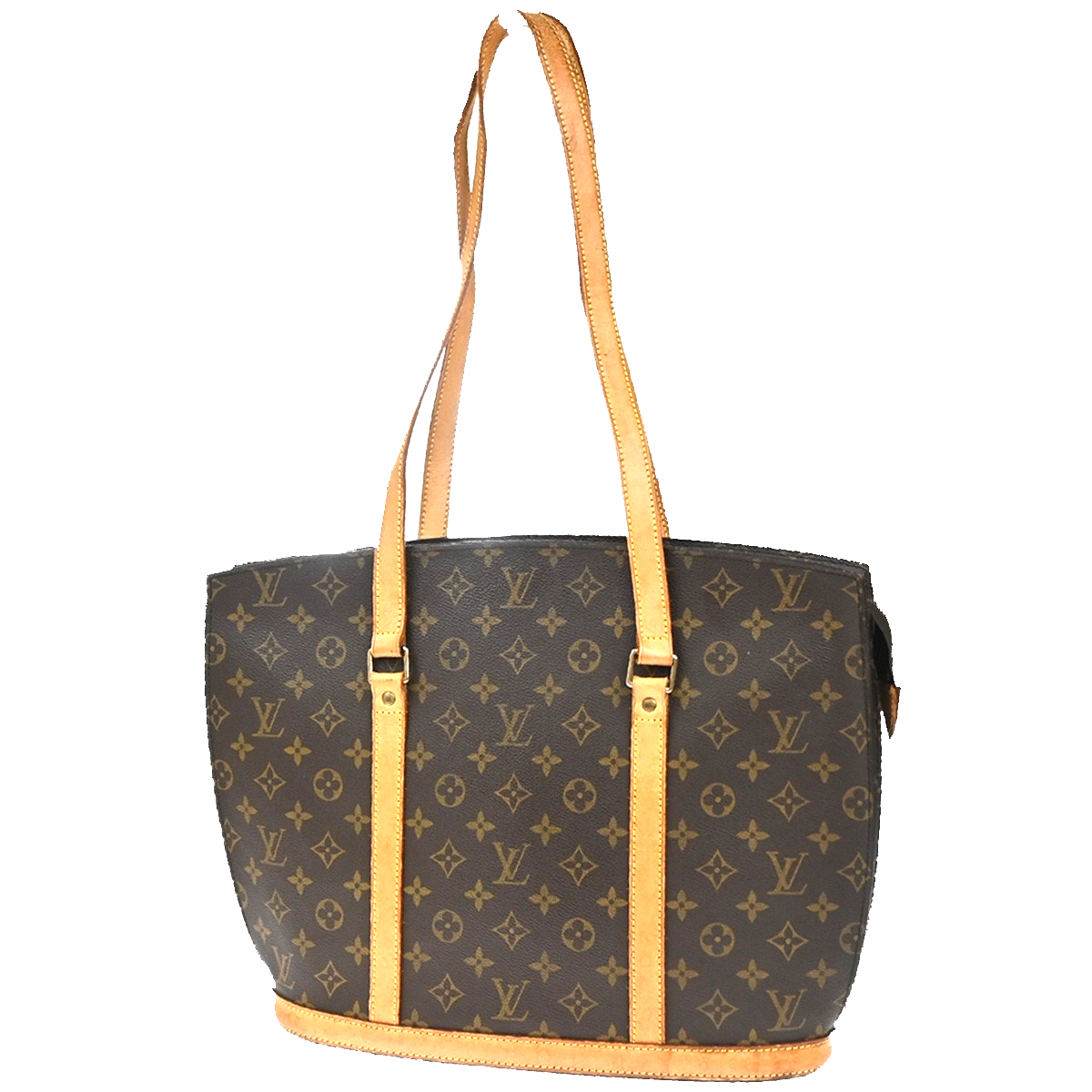 LOUIS VUITTON BABYLONE Shoulder Bag Monogram Leather Brown France M51102 34YH992