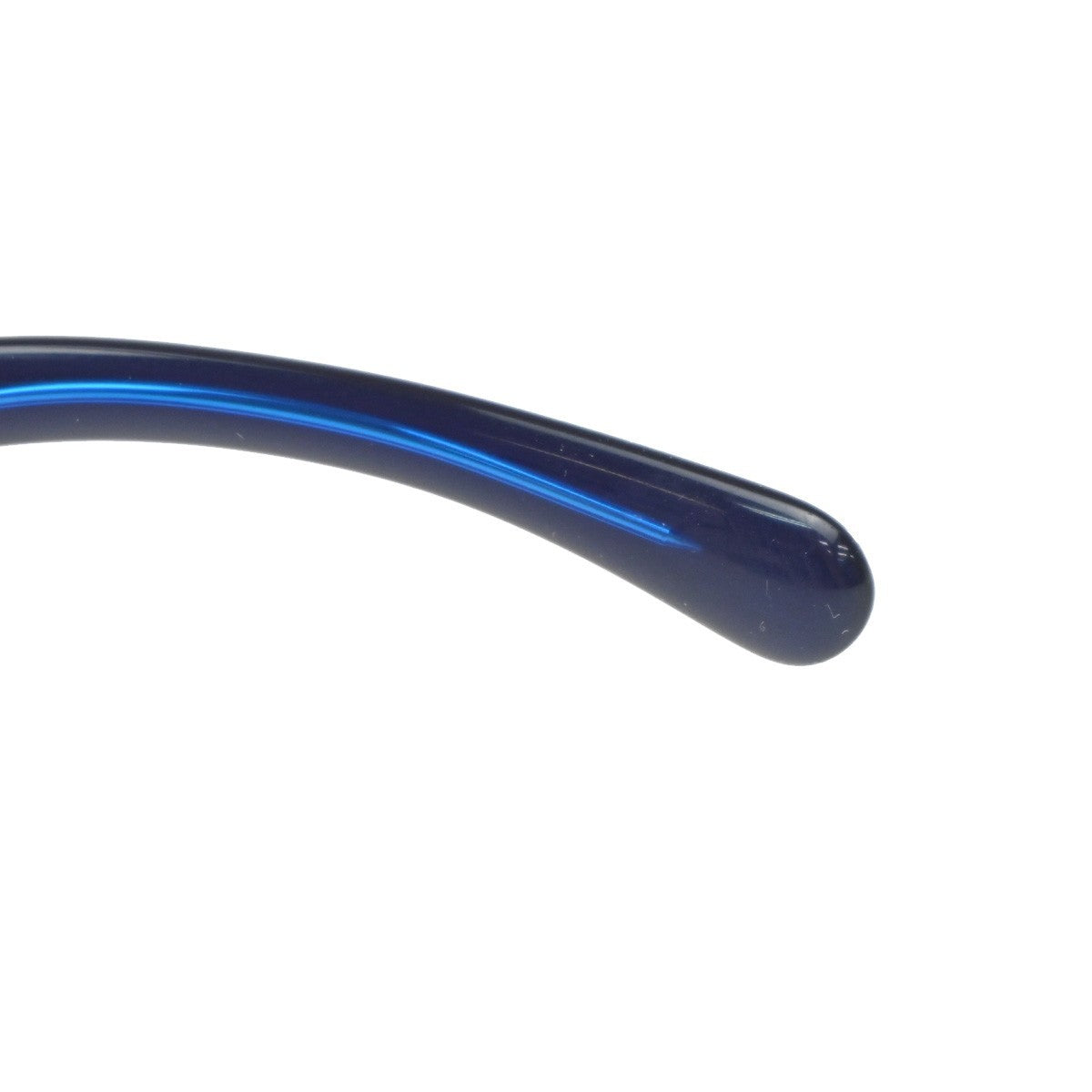 CHANEL CC Logo Sunglasses Eye Were Plastic Metal Blue SHW 5183-A Italy 66MA578