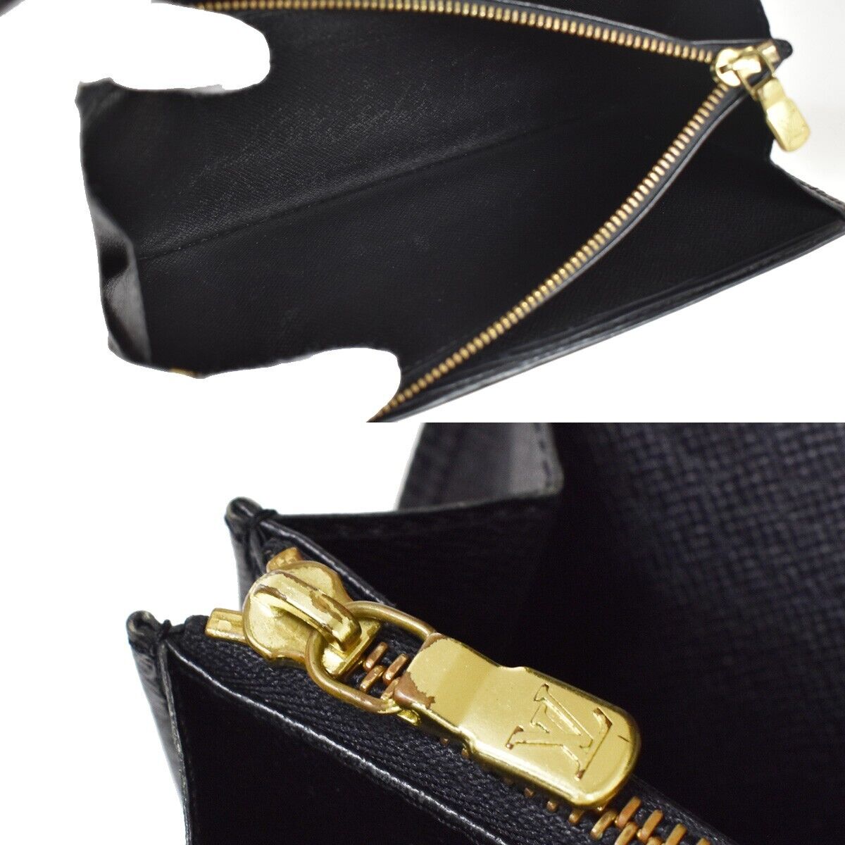 LOUIS VUITTON Porte Monnaie Credit Long Bifold Wallet Epi Leather M63572 04GA668