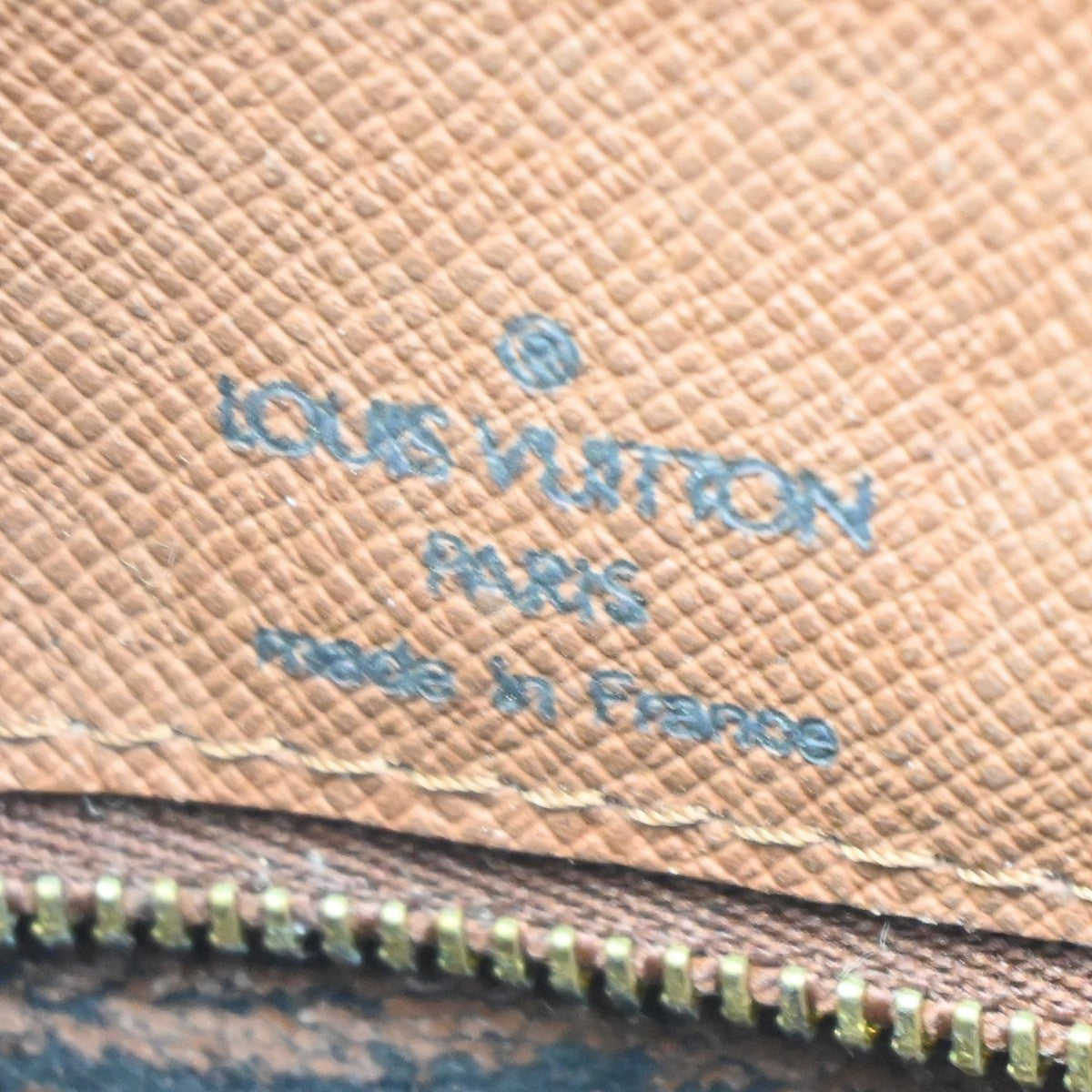 LOUIS VUITTON Boulogne 35 Shoulder Bag Monogram Leather Brown M51260 82DA109