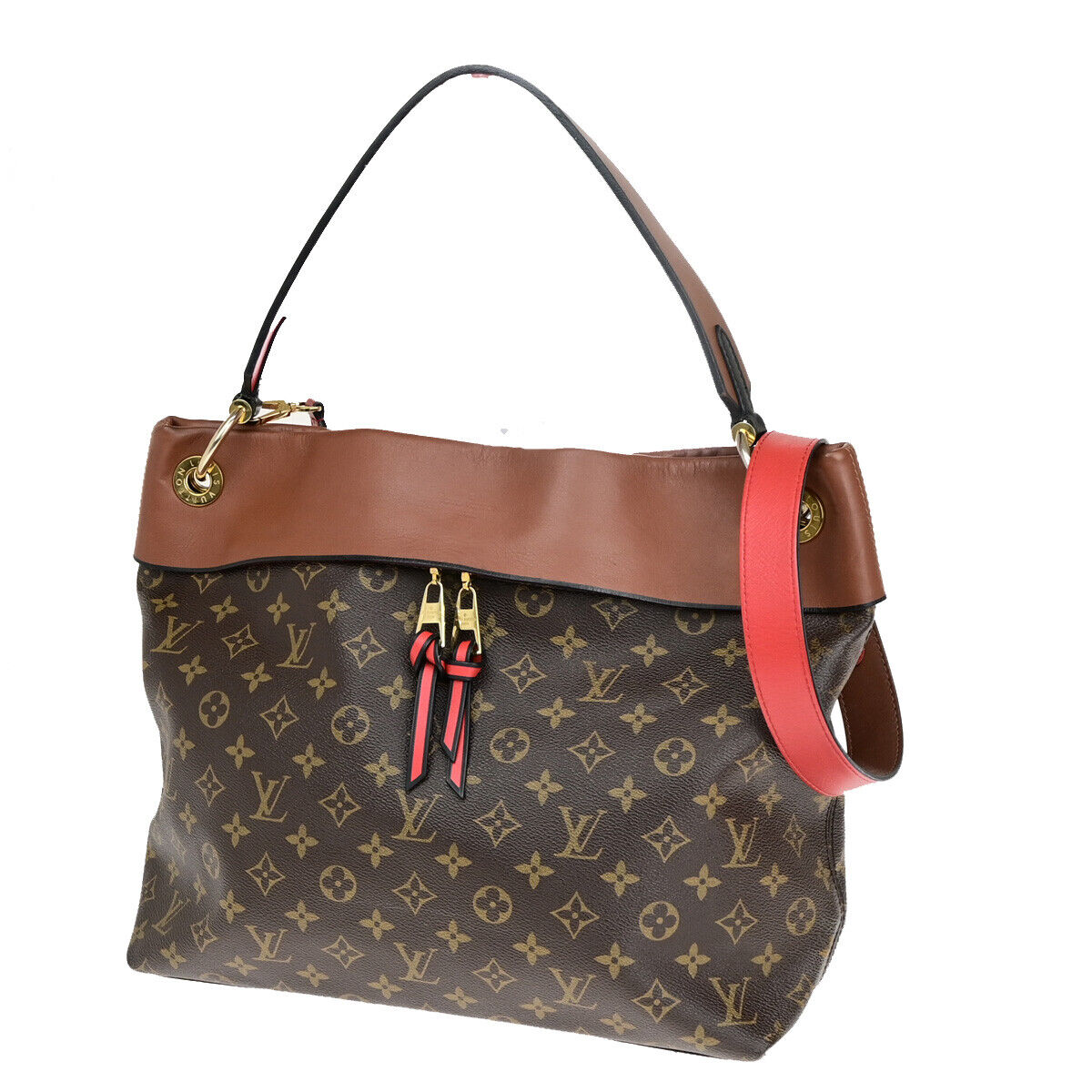 LOUIS VUITTON Tuileries Hobo 2Way Shoulder Bag Monogram Leather M43155 664YF216