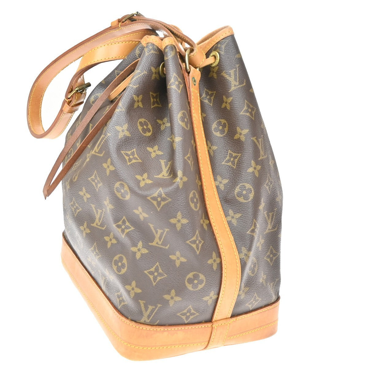 LOUIS VUITTON Noe GM Drawstring Shoulder Bag Monogram Leather BN M42224 15CA930