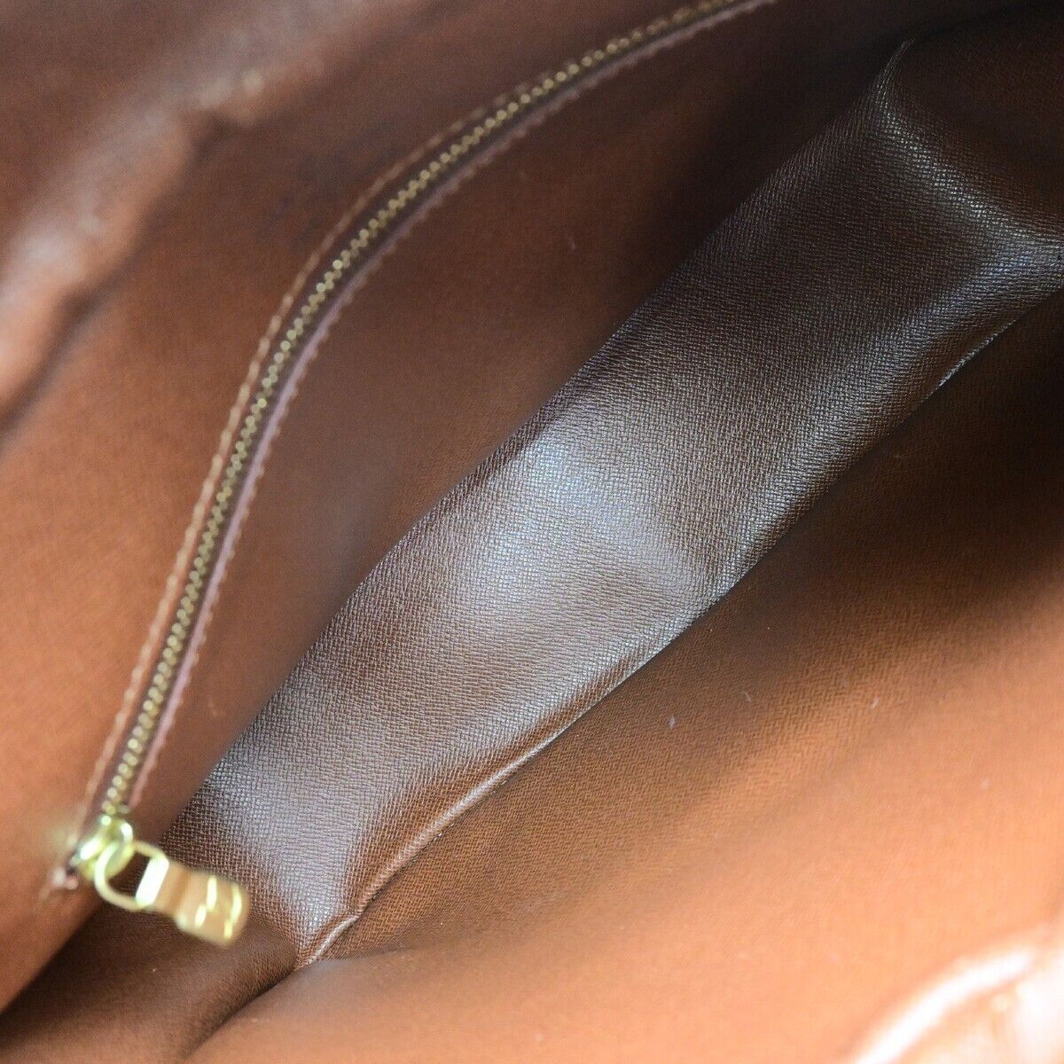 LOUIS VUITTON Boulogne 30 Shoulder Bag Monogram Leather Brown M51265 18ED944