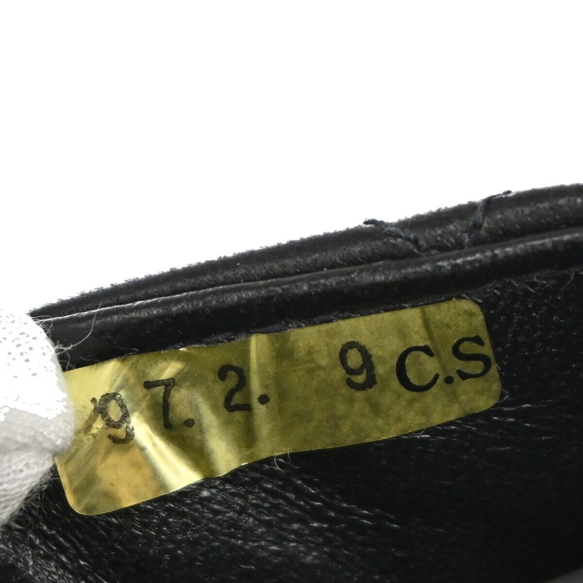 CHANEL CC Logo Matelasse Chain Backpack Bag Leather Black GHW Vintage 731RJ682
