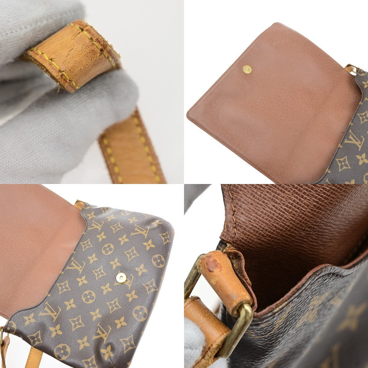 LOUIS VUITTON Musette Tango Long Shoulder Bag Monogram Leather BN M51388 77MA712