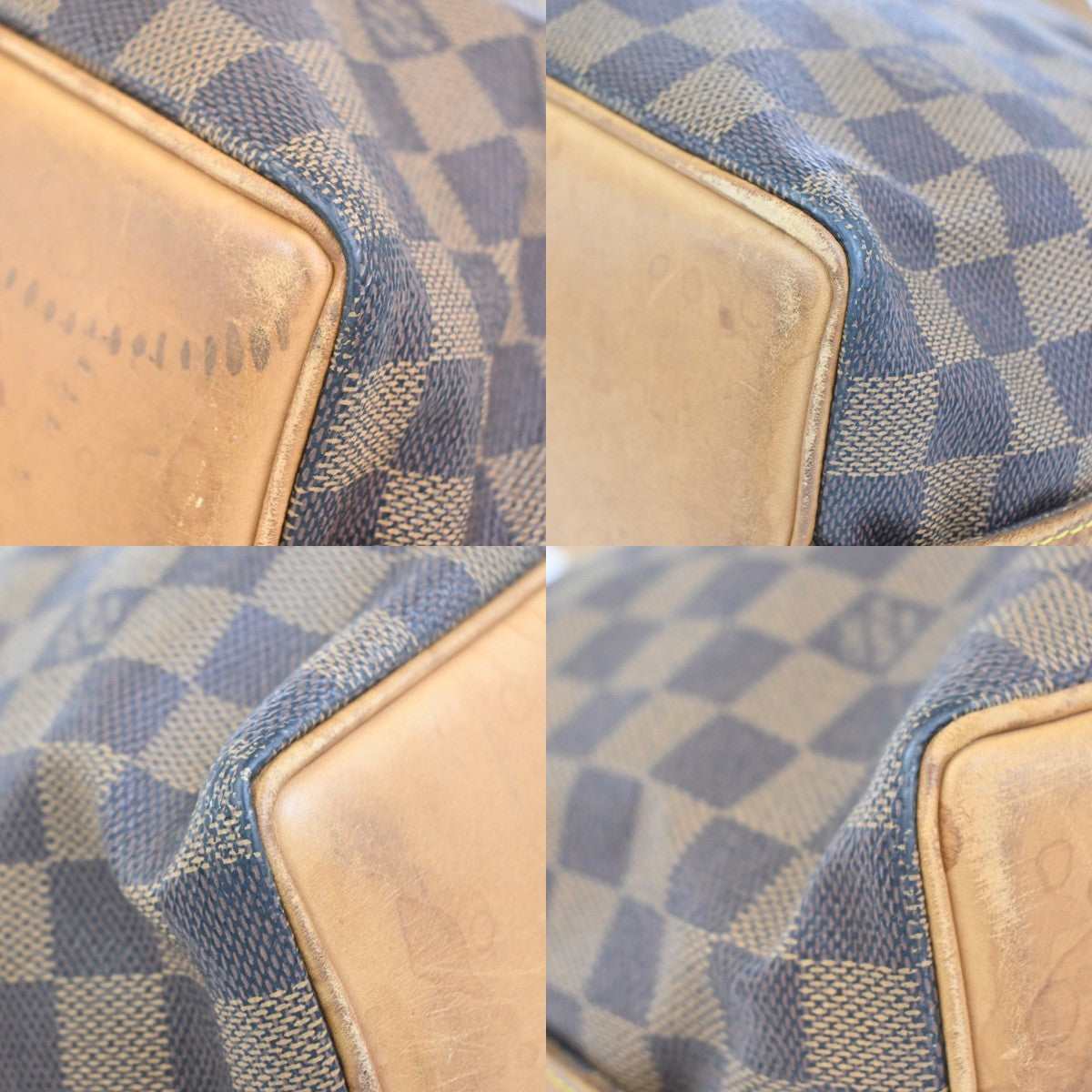 LOUIS VUITTON Columbine Shoulder Bag Damier Ebene Leather N99037 Edition 85CA825
