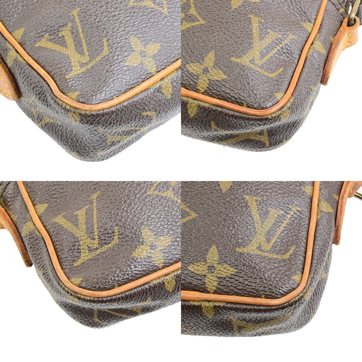 LOUIS VUITTON Mini Danube Shoulder Bag Monogram Leather BN France M45268 86FA339