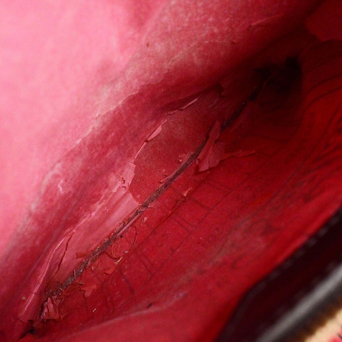 LOUIS VUITTON Neverfull MM Shoulder Bag Damier Ebene Leather BN N51105 78EC989