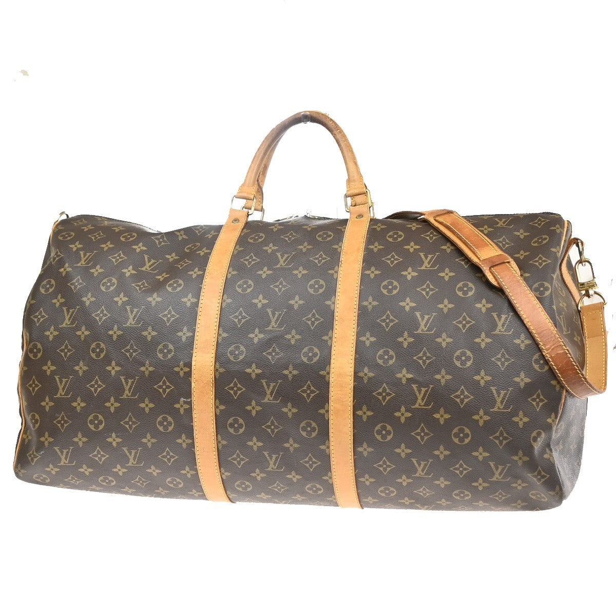 LOUIS VUITTON Keepall Bandouliere 60 2Way Hand Bag Monogram Brown M41412 82PA004