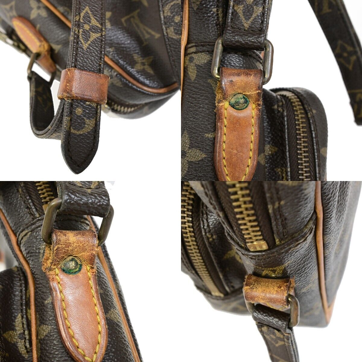LOUIS VUITTON Amazon Crossbody Shoulder Bag Monogram Leather BN M45236 30EB713
