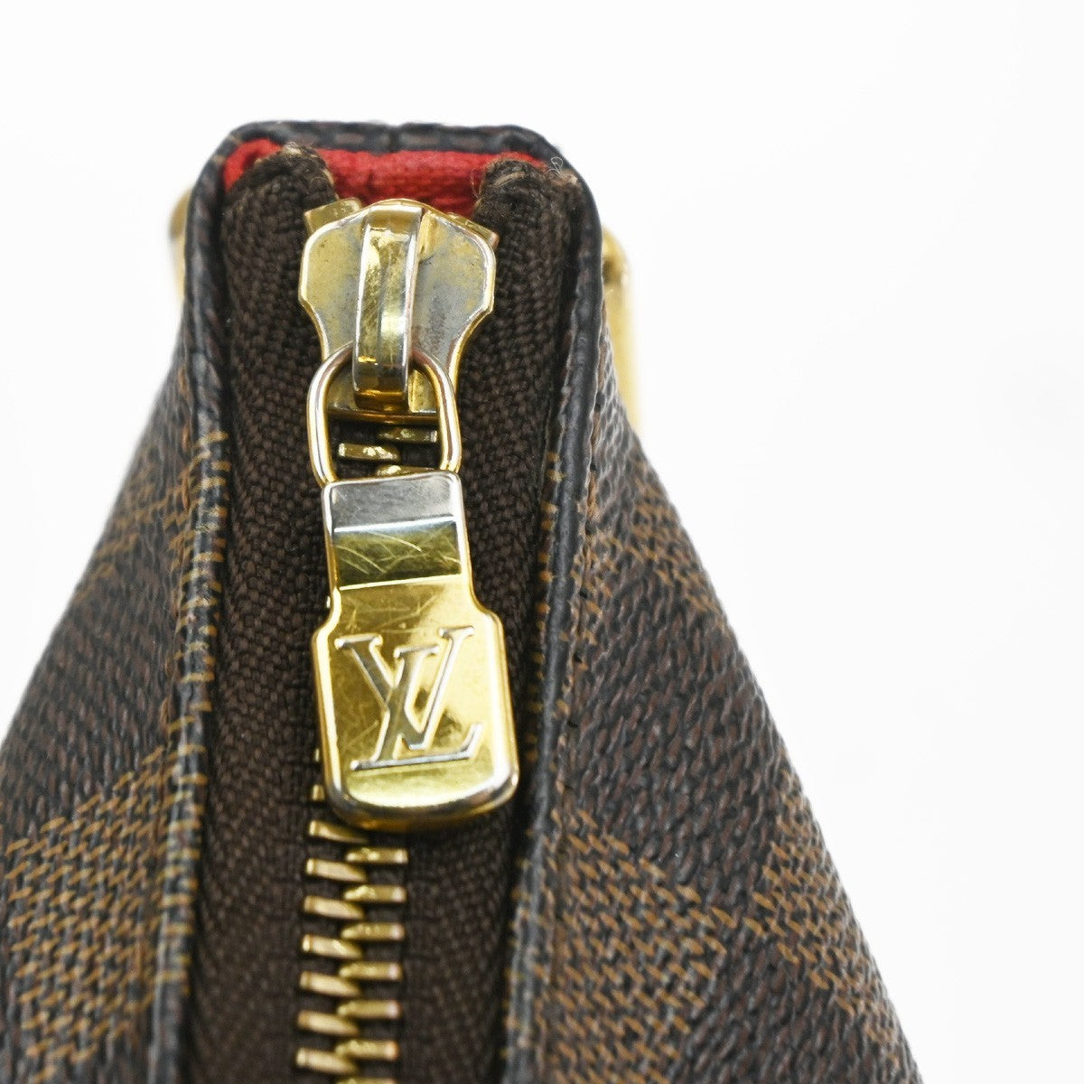 LOUIS VUITTON Bloomsbury PM Shoulder Bag Damier Leather Brown N42251 14CA978
