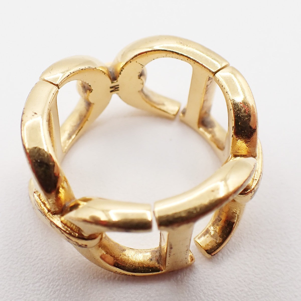 Dior CD Logo 30 Montaigne Ring Gold-Plated Accessory 02RF744