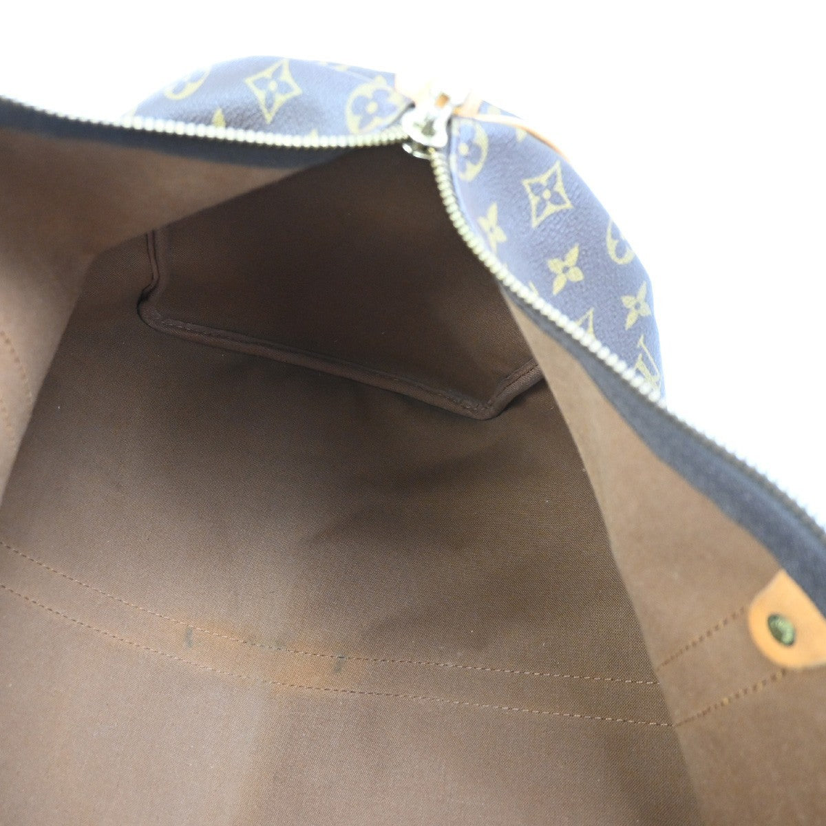 LOUIS VUITTON Keepall 50 Travel Hand Bag Monogram Leather Brown M41426 75MA038