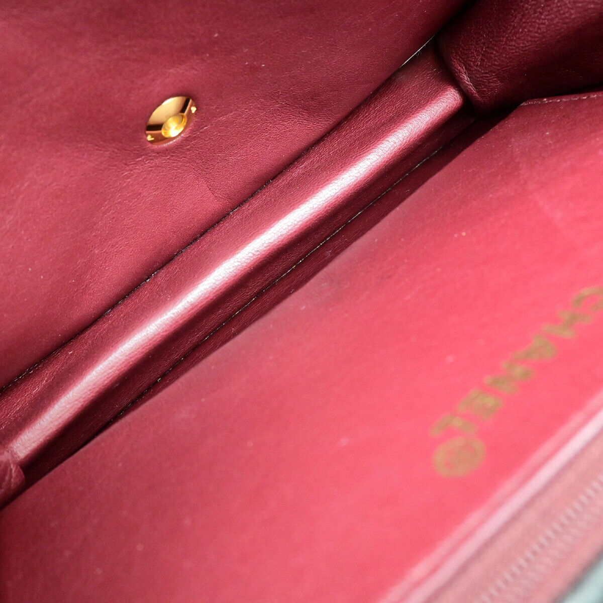 CHANEL CC Matelasse 25 Chain Shoulder Bag Leather Black GHW Vintage 392RJ899