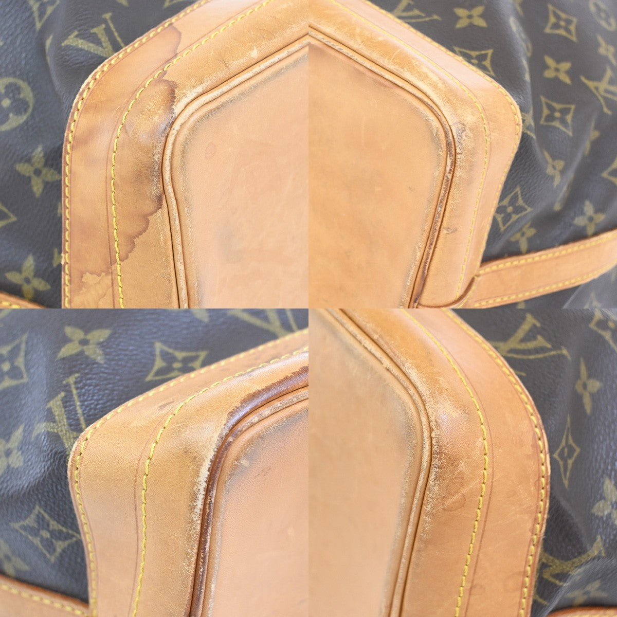 LOUIS VUITTON Noe GM Drawstring Shoulder Bag Monogram Leather BN M42224 74CA908