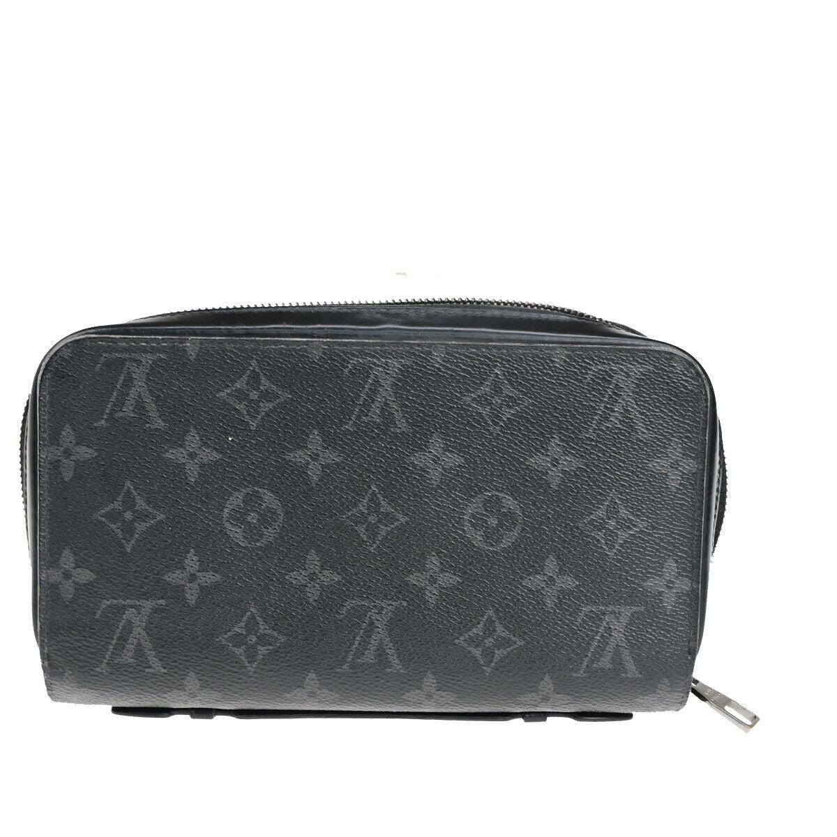 LOUIS VUITTON Zippy XL Long Travel Wallet Monogram Eclipse BK M61698 62YG561
