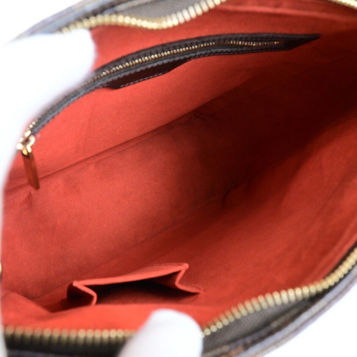 LOUIS VUITTON Looping GM SP Order Shoulder Bag Damier Ebene Brown N51144 93FB187