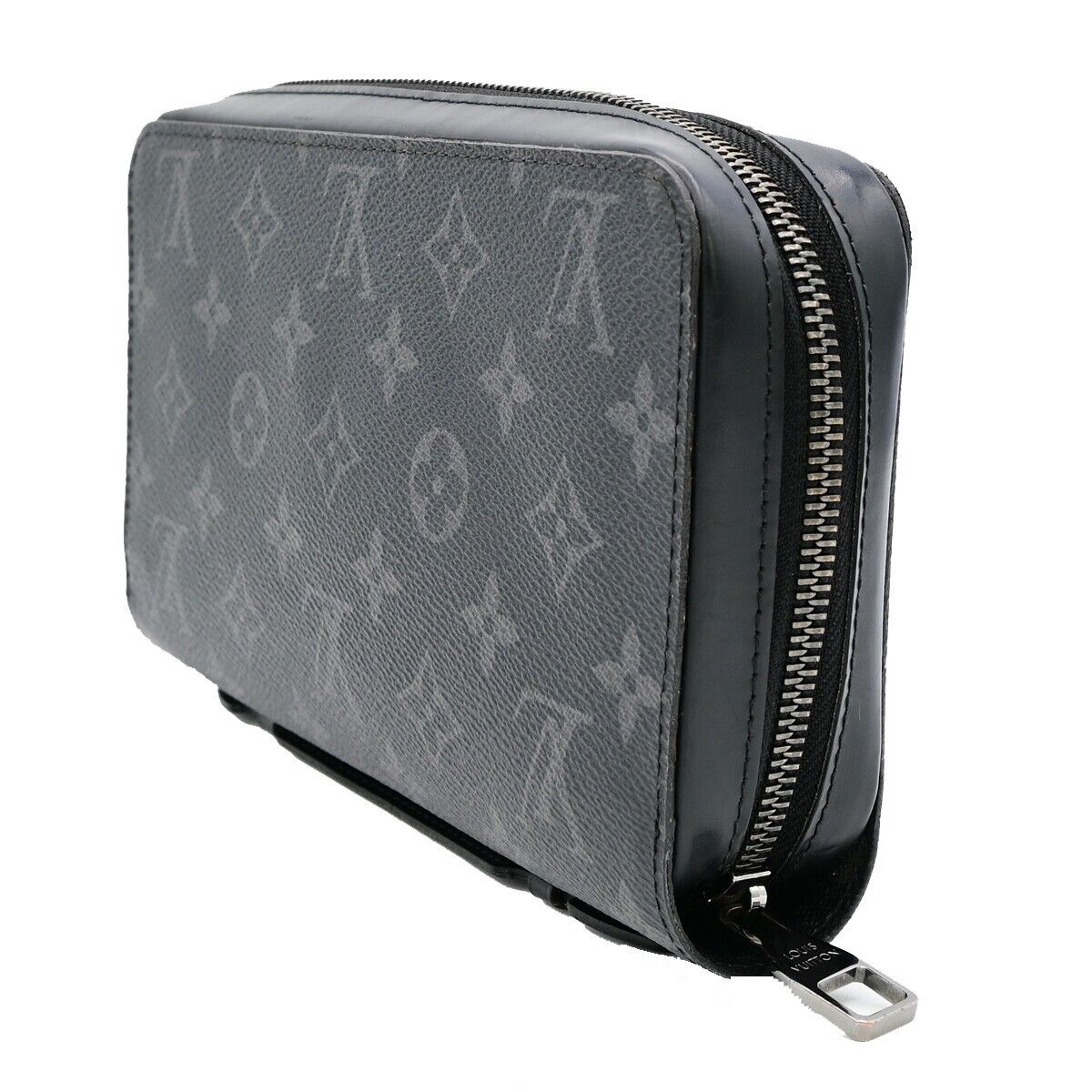 LOUIS VUITTON Zippy XL Long Bifold Wallet Monogram Eclipse BK M61698 93EA986