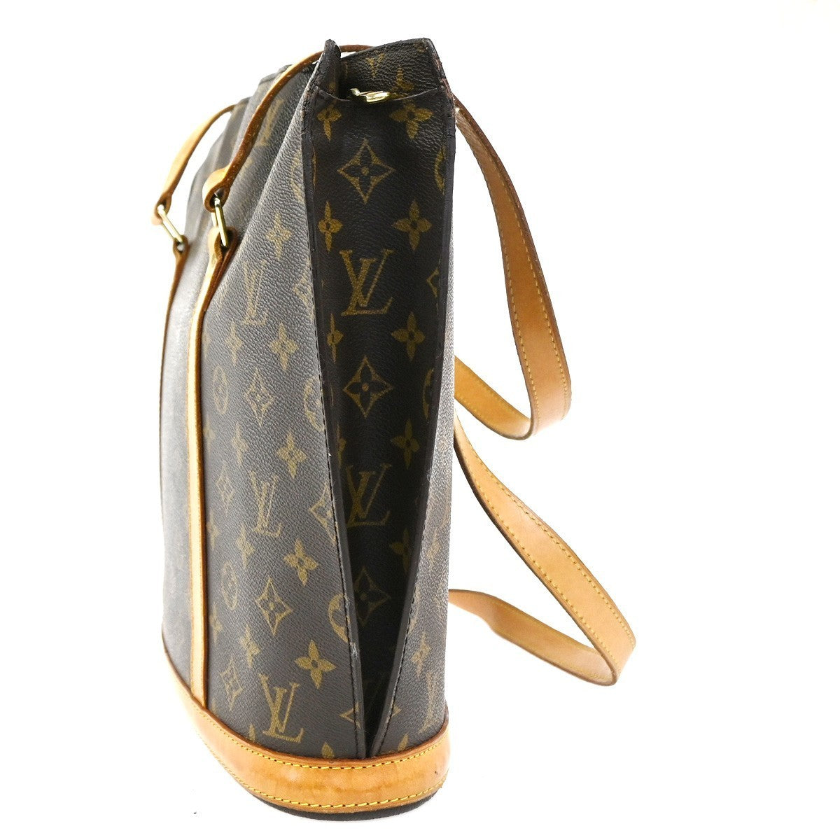 LOUIS VUITTON BABYLONE Shoulder Bag Monogram Leather Brown France M51102 89YH983