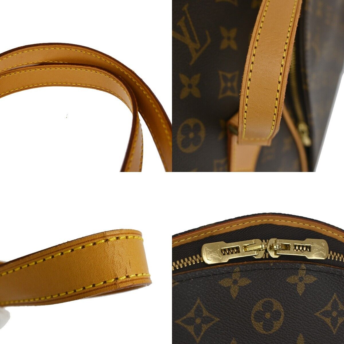 LOUIS VUITTON Ellipse Shopping Shoulder Bag Monogram Leather BN M51128 41YD708