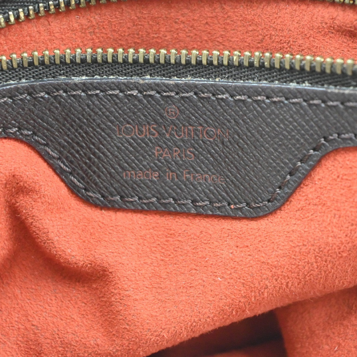 LOUIS VUITTON Marais Shoulder Bag Damier Ebene Leather  France BN N42240 64SA154