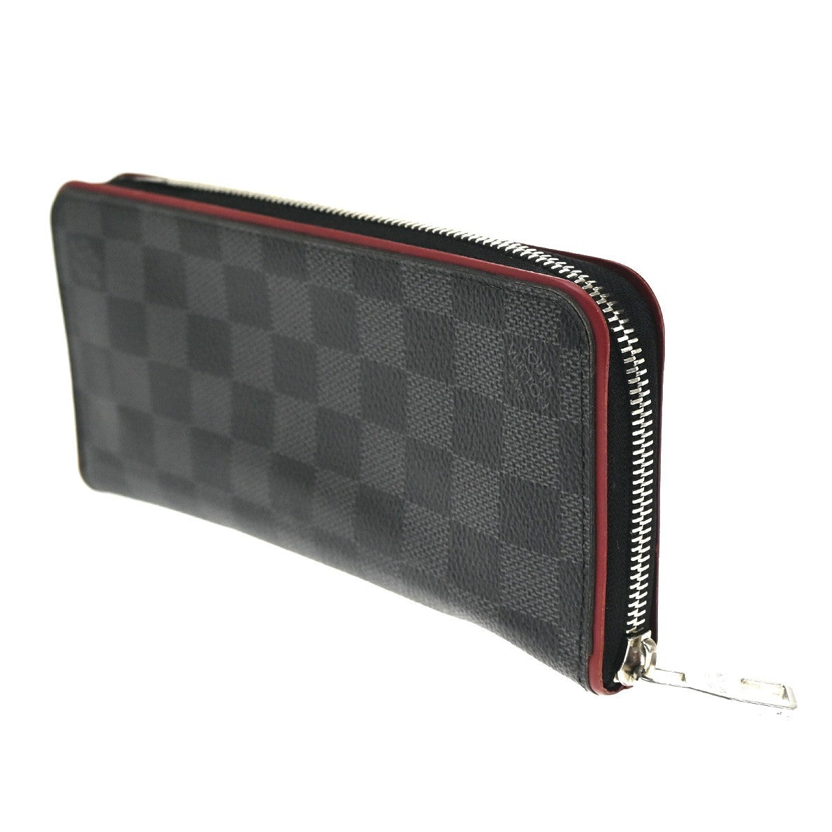 LOUIS VUITTON Zippy Wallet Vertical  Damier Graphite Gray N63304 31CA645