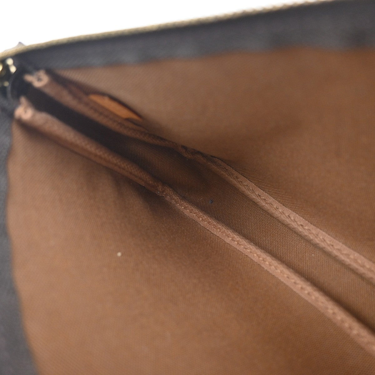 LOUIS VUITTON Pochette Accessoires Hand Bag Monogram Leather BN M51980 79EF864