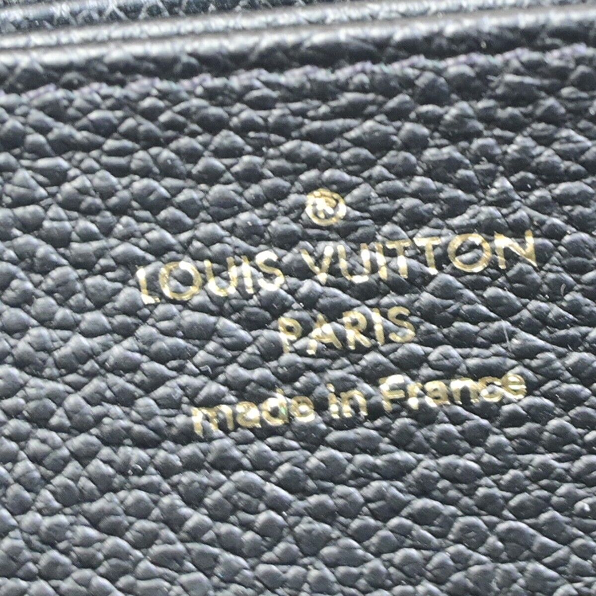 LOUIS VUITTON LV Zippy Long Wallet Monogram Empreinte Balck M93435 79FB264