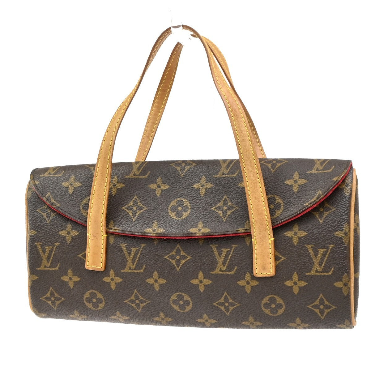 LOUIS VUITTON Sonatine Hand Bag Monogram Leather Brown France M51902 74MA597