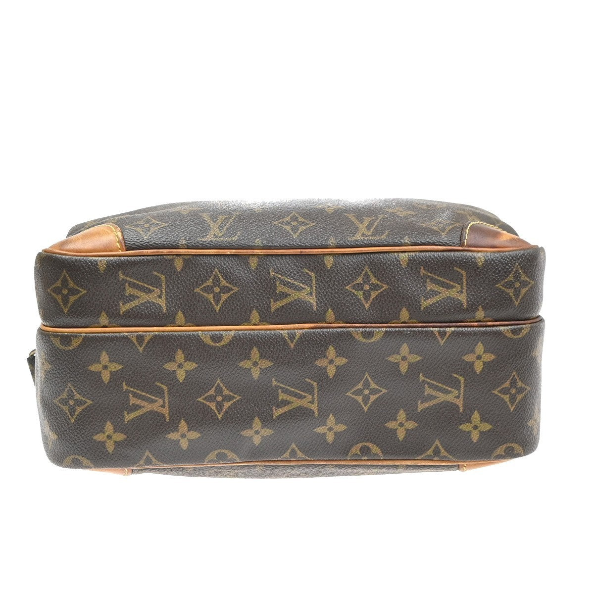 LOUIS VUITTON Nile Crossbody Shoulder Bag Monogram Leather Brown M45244 30KC811
