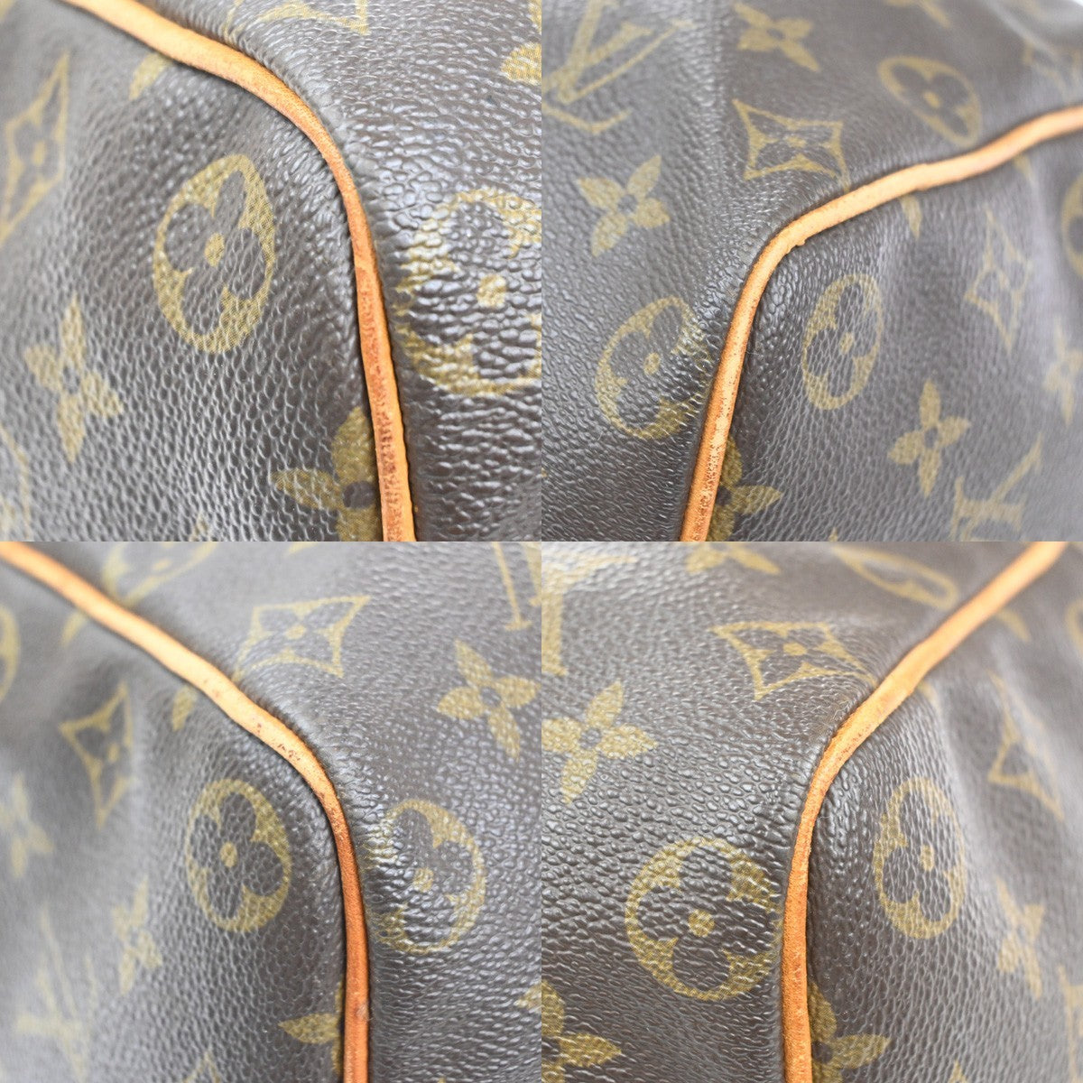 LOUIS VUITTON Speedy 40 Travel Hand Bag Monogram Leather Brown M41522 72MA515