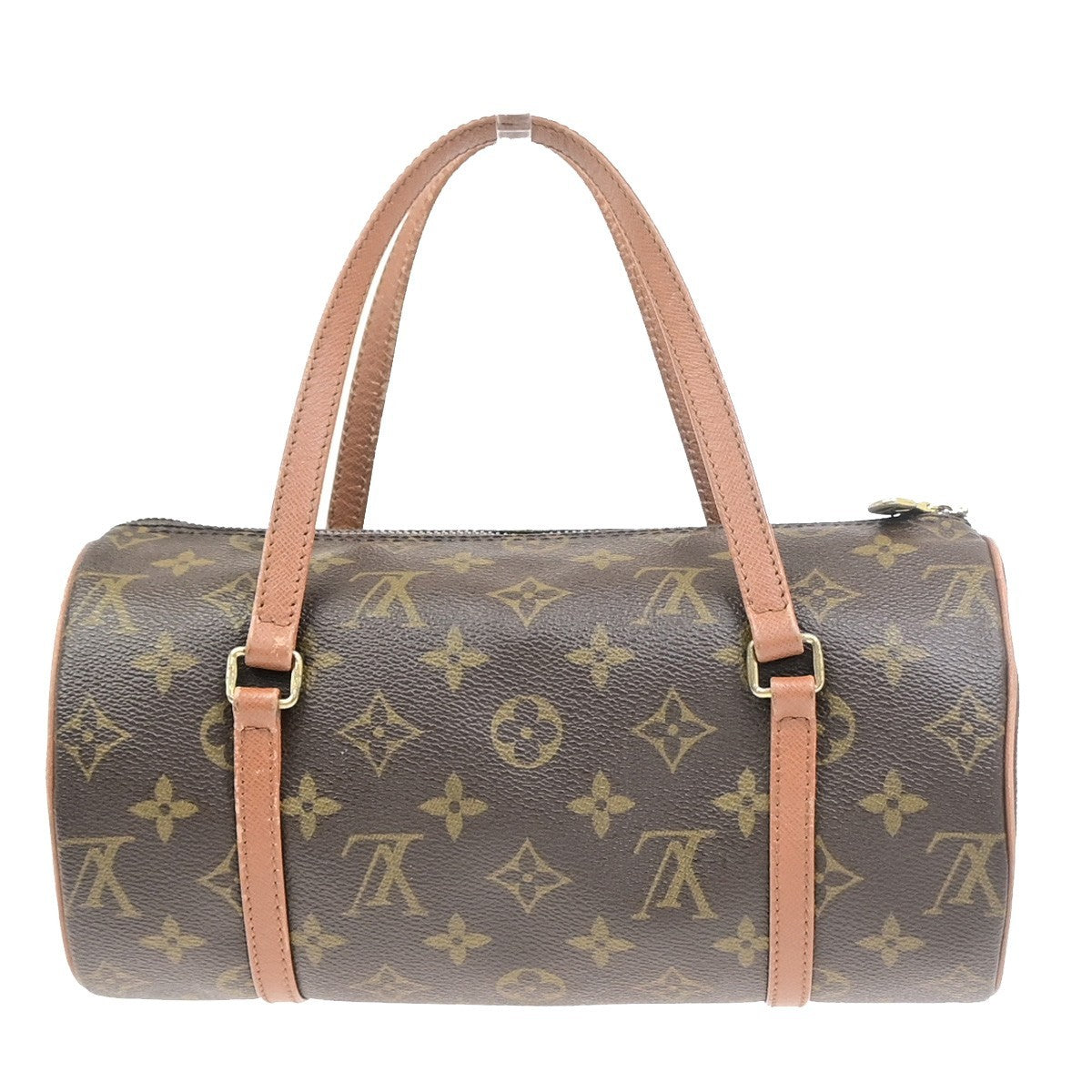 LOUIS VUITTON PAPILLON 26 Hand Bag Monogram Leather Brown France M51366 77PA099