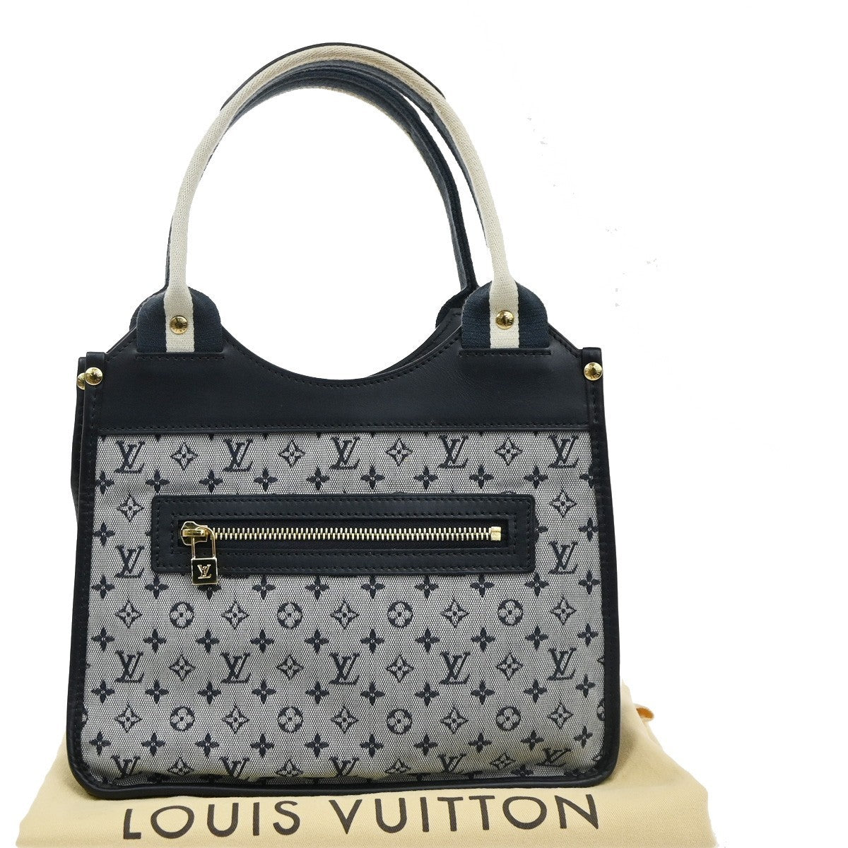 LOUIS VUITTON Sac Catherine Shoulder Bag Monogram Mini Lin  Gray M92325 11TA700