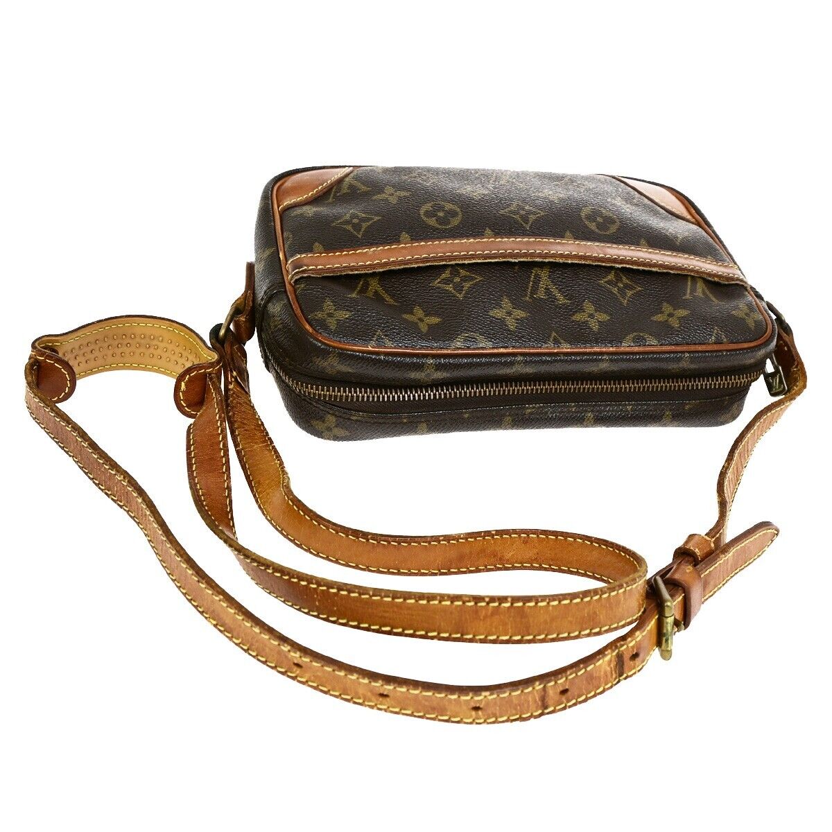 LOUIS VUITTON Trocadero 24 Shoulder Bag Monogram Leather Brown M51276 61FB197